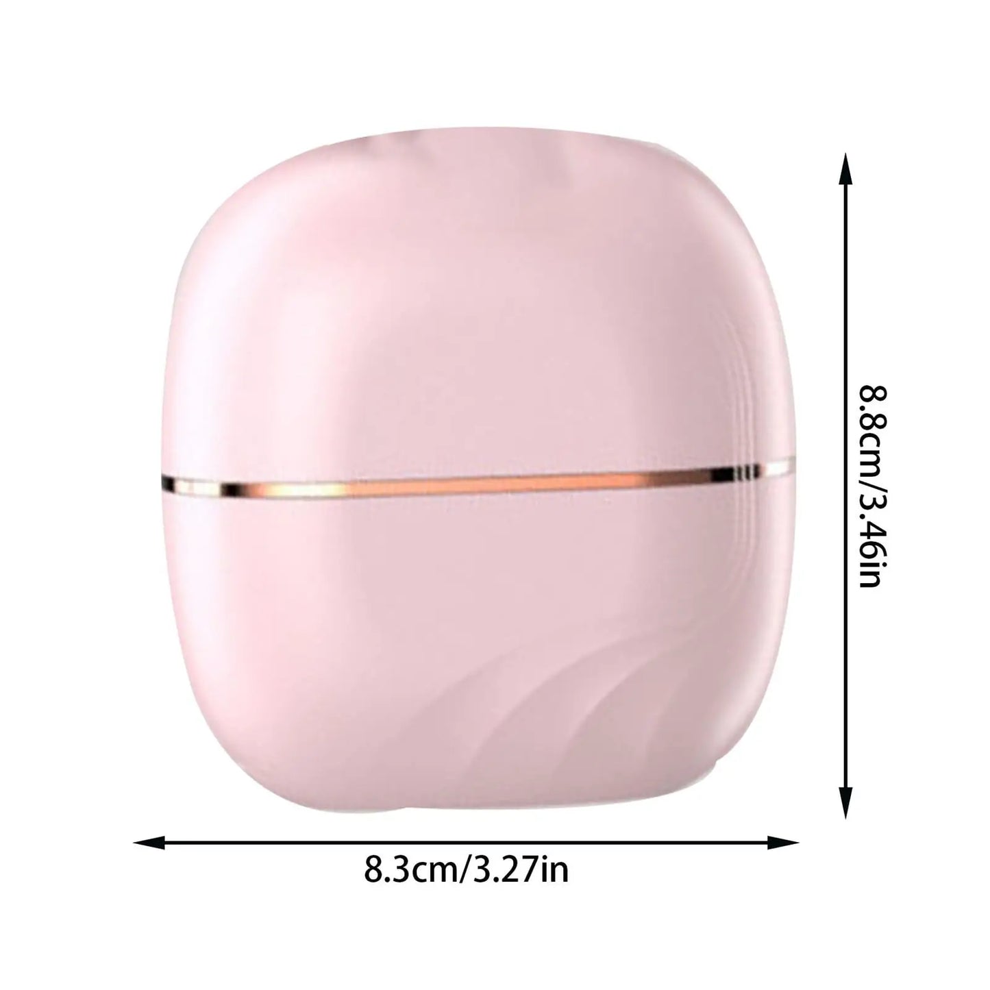 Mini Cepillo Alisador de Pelo Inalámbrico Recargable USB