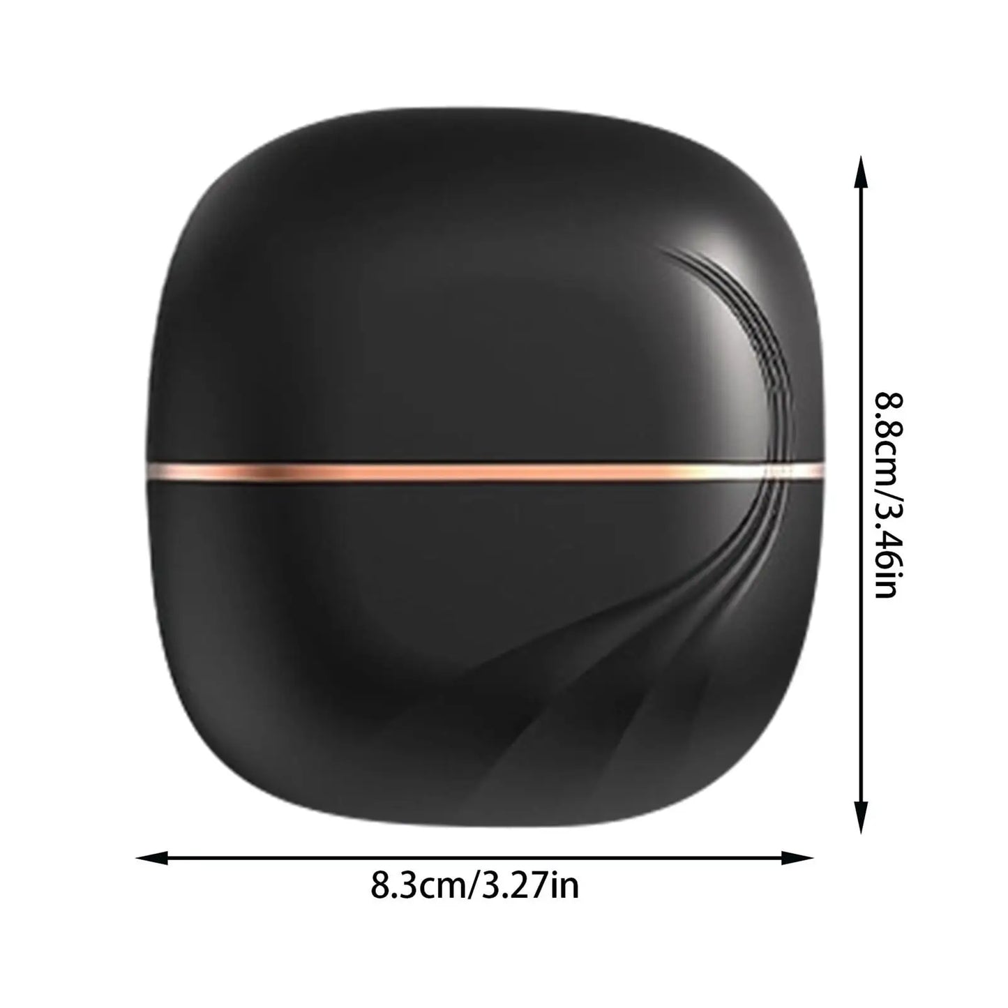 Mini Cepillo Alisador de Pelo Inalámbrico Recargable USB